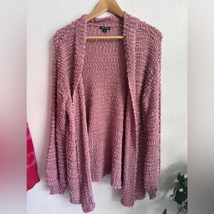 Wild fable women’s oversized cardigan pink SMALL